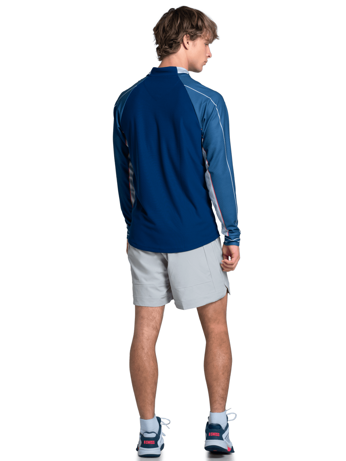 NOR CAL 1/4 ZIP L/S | K-Swiss Signature