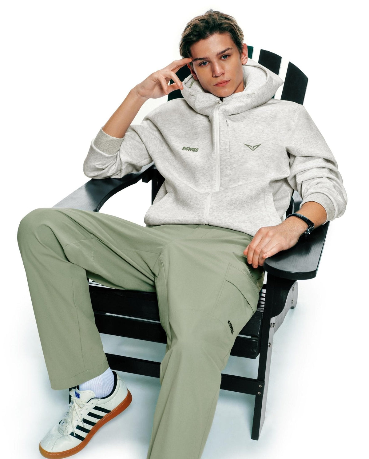 K- SWISS X ANDREY RUBLEV UNISEX KUBE HOODED JACKET | K-Swiss Value