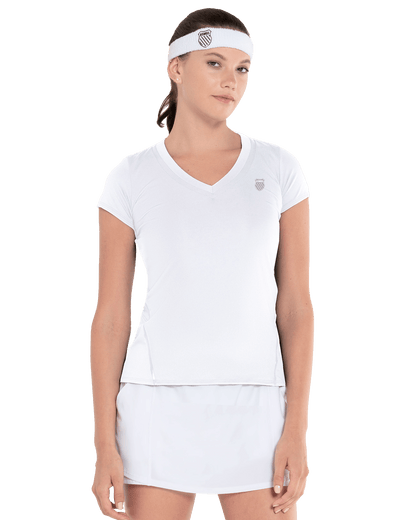 EXCEL V-NECK S/S | K-Swiss Latest