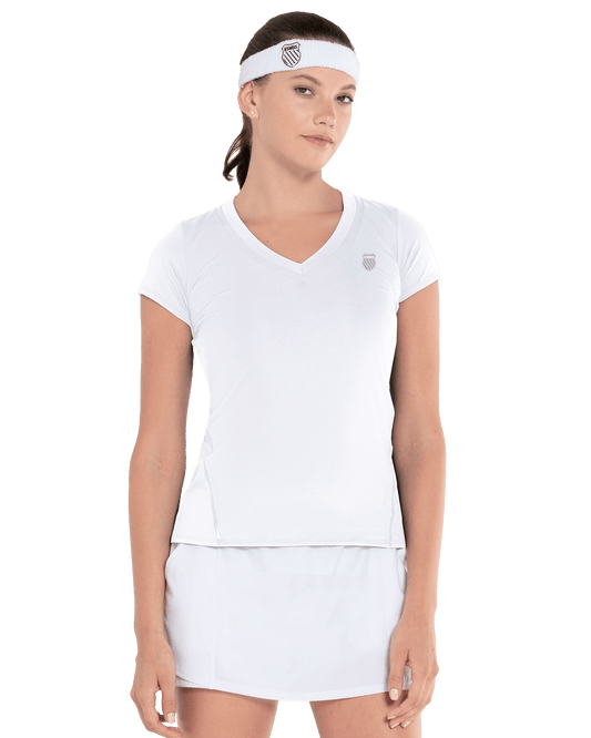 EXCEL V-NECK S/S | K-Swiss Latest