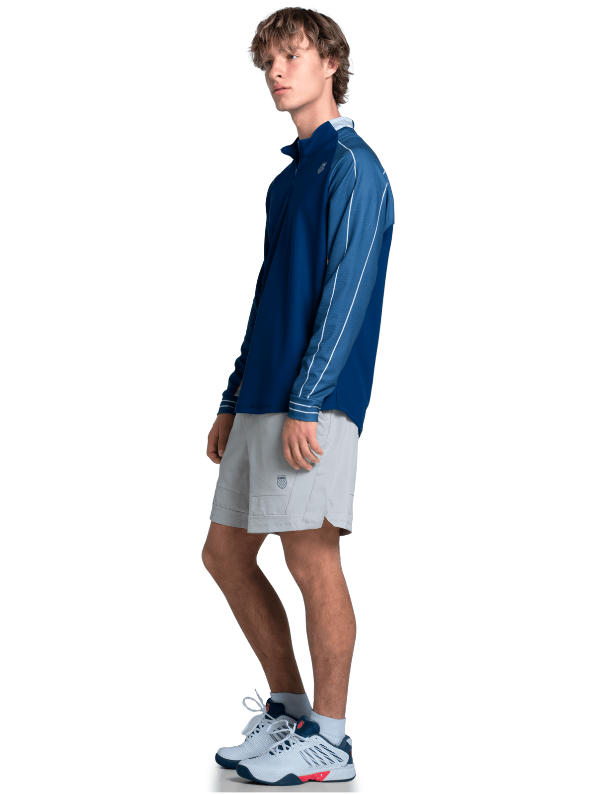 NOR CAL 1/4 ZIP L/S | K-Swiss Signature