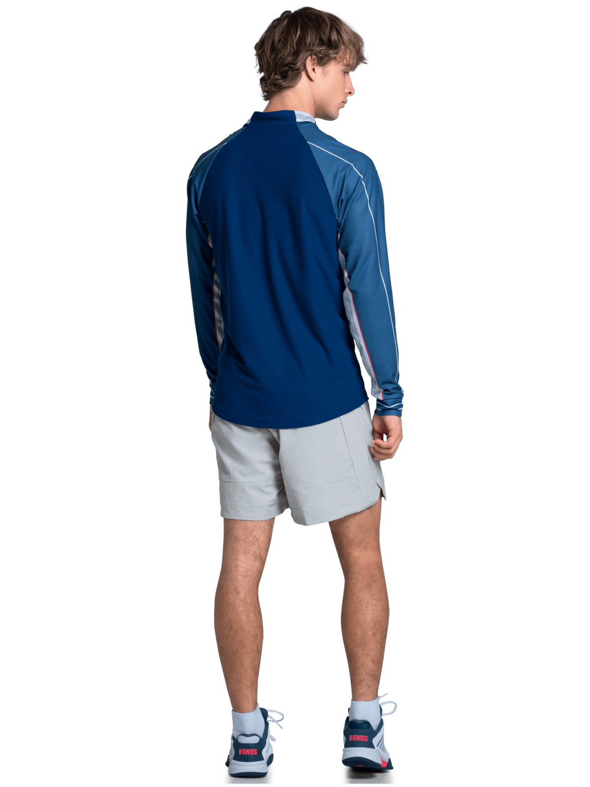 NOR CAL 1/4 ZIP L/S | K-Swiss Signature