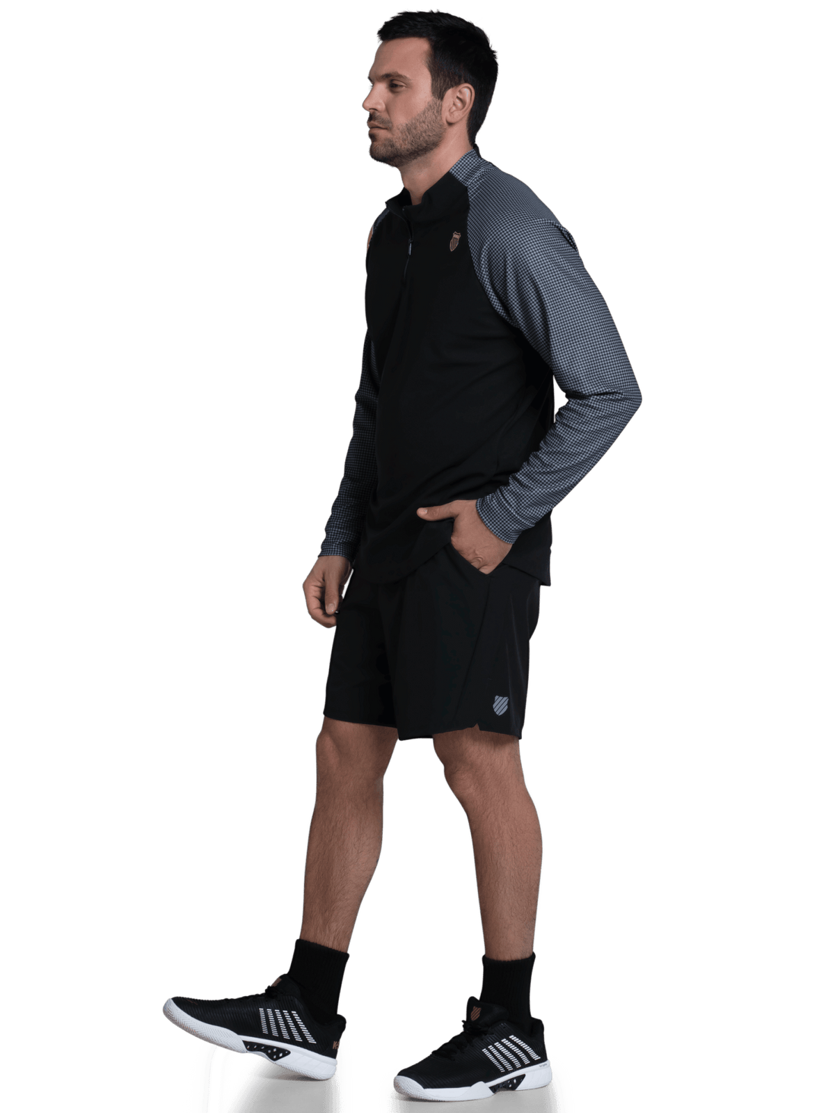 STRIKER 1/4 ZIP L/S | K-Swiss Customer Favorite