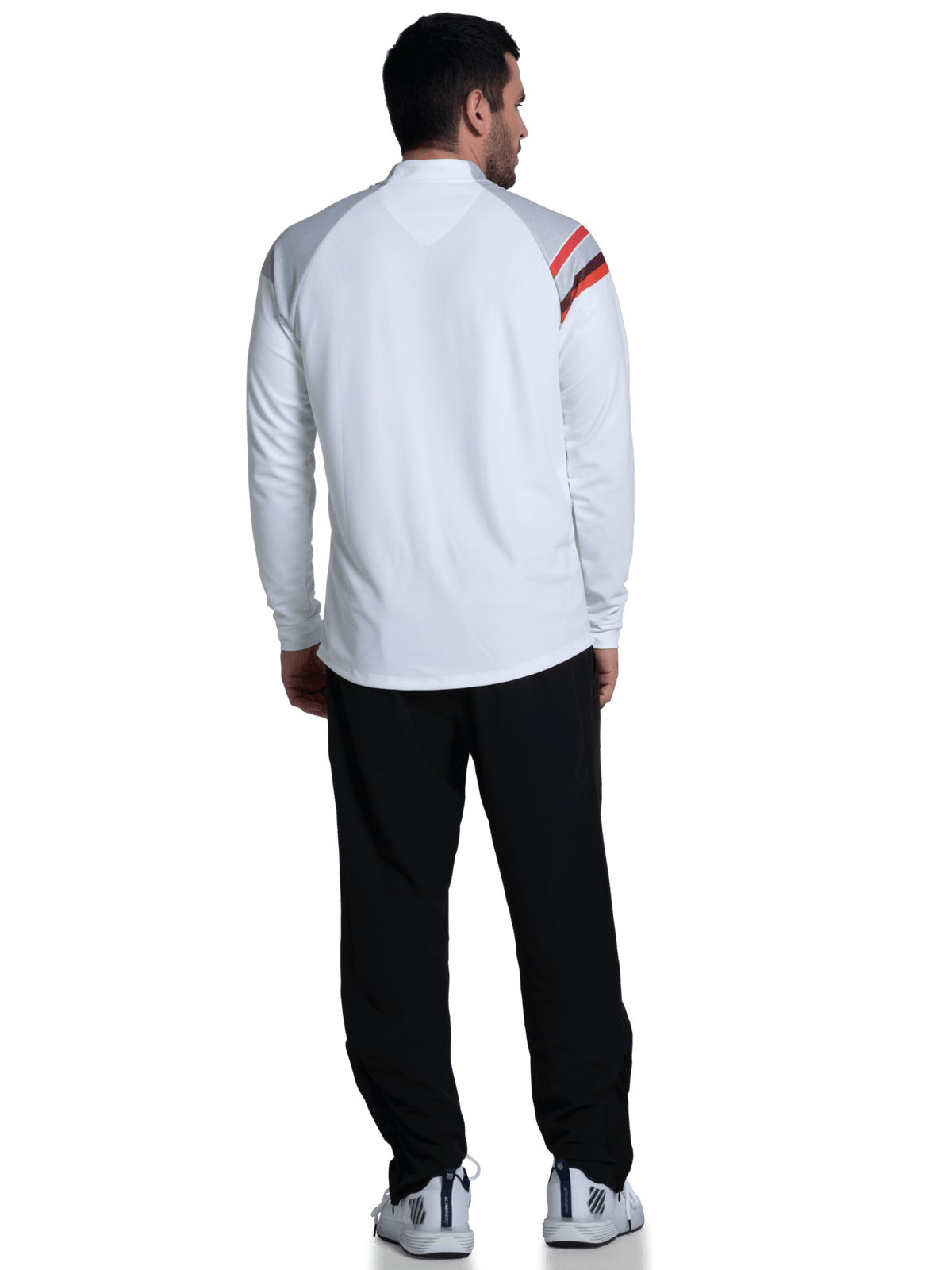 SIDELINE 1/4 ZIP L/S | K-Swiss Classic