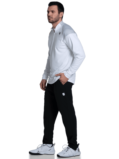SIDELINE 1/4 ZIP L/S | K-Swiss Classic