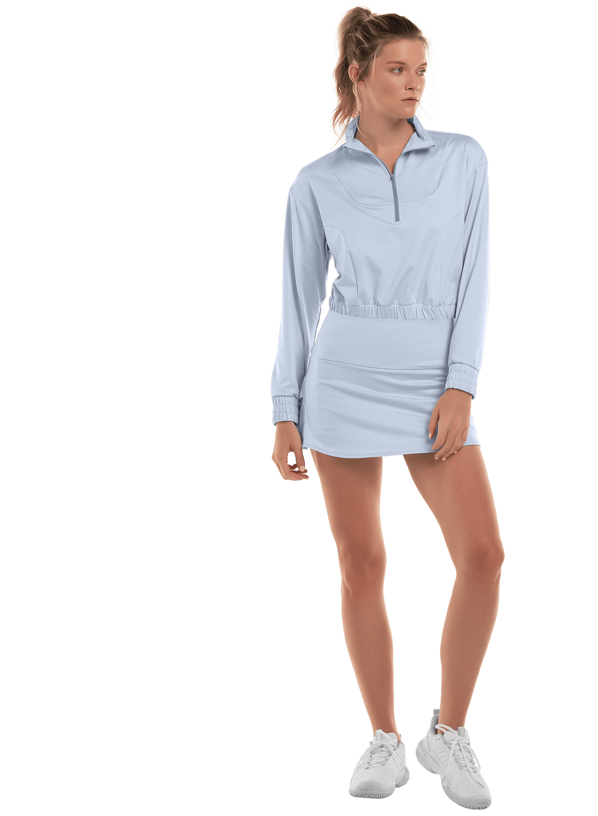 ELEVATE 1/4 ZIP L/S | K-Swiss Featured